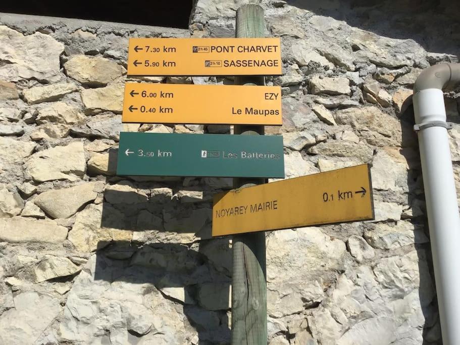 La Dent Du Loup A La Campagne, Proche De Grenoble Vila Noyarey Exterior foto